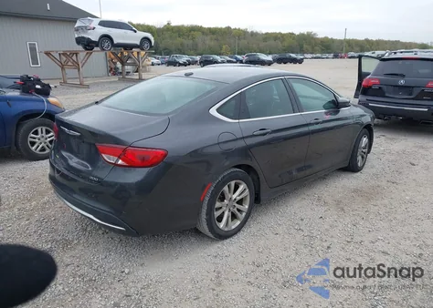 2015 Chrysler 200 Limited из США, поврежденный, VIN 1C3CCCAB9FN675173